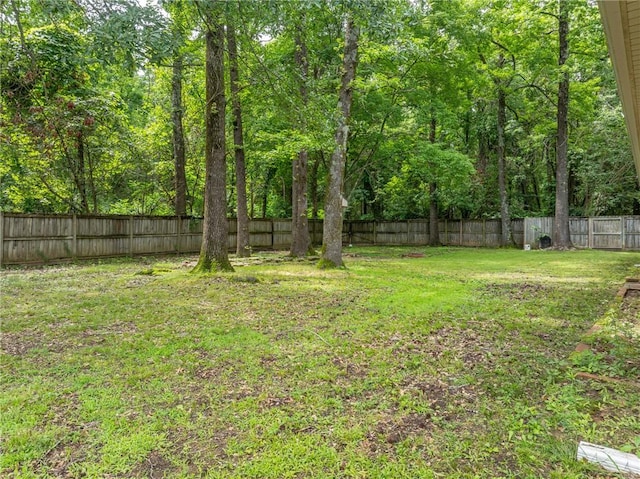 319 Belle Ave, Alma, AR 72921 - view of fenced backyard