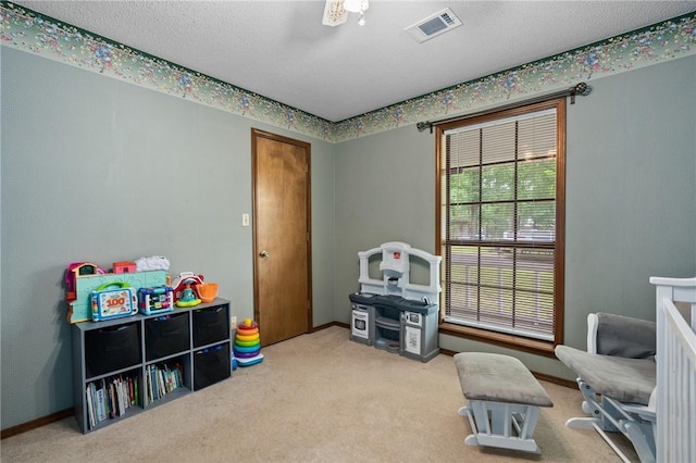 319 Belle Ave, Alma, AR 72921 - sitting room with carpet floors and baseboards