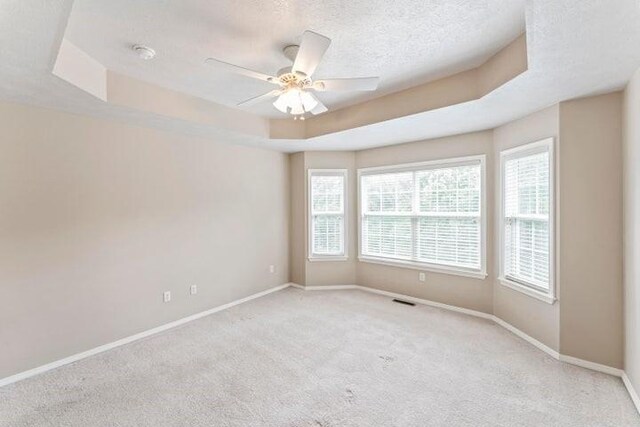 150 Cedar Wood Ave, Branson, MO 65616 - empty room featuring light carpet, healthy amount of natural light, a ceiling fan, and a textured ceiling
