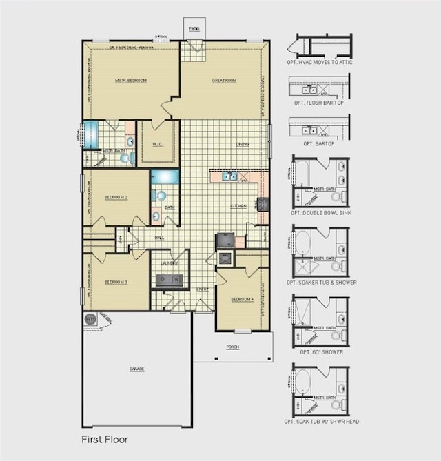 2111 E Annette Dr, Siloam Springs, AR 72761 - view of home floor plan