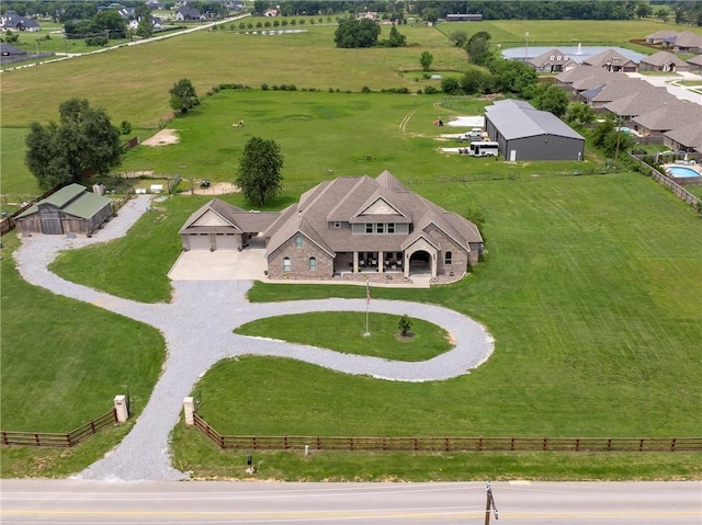 11267 Walters Rd, Bentonville, AR 72712 - view from above of property