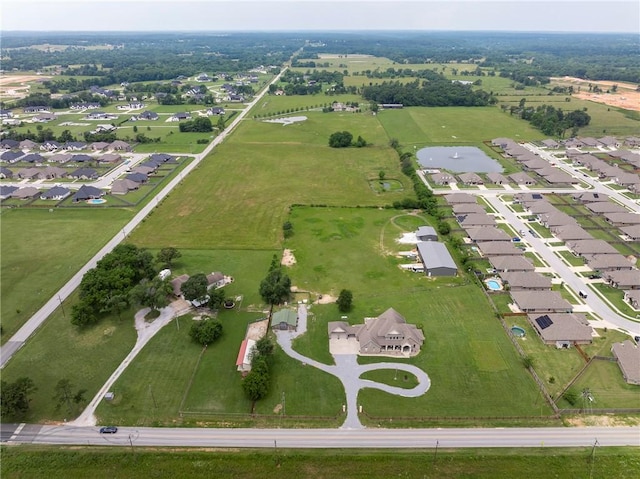 11267 Walters Rd, Bentonville, AR 72712 - aerial view of property and surrounding area with nearby suburban area