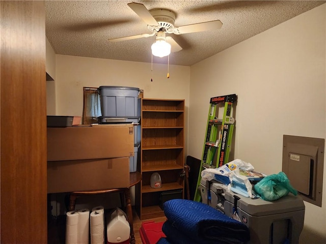 1805 Van Buren Ave, Mountain Home, AR 72653 - storage room featuring ceiling fan