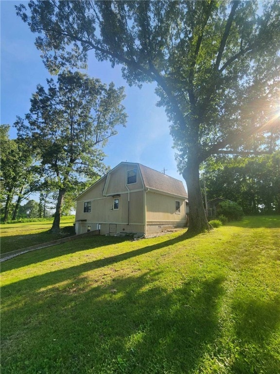 46 Hathcoat Rd, Harrison, AR 72601 - view of side of property with a yard