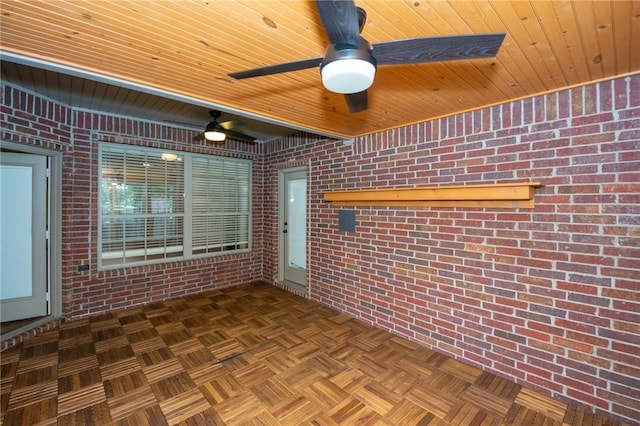 3402 Crosswinds Blvd, Bentonville, AR 72713 - view of patio / terrace with a ceiling fan
