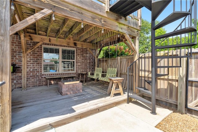 460 Viney Grove Rd, Prairie Grove, AR 72753 - view of deck