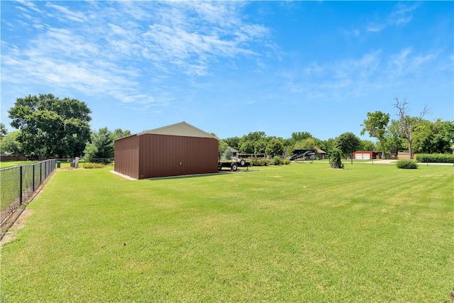 460 Viney Grove Rd, Prairie Grove, AR 72753 - view of yard featuring a pole building and an outbuilding