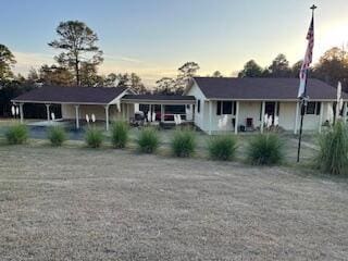 2402 Skyline Dr, Russellville, AR 72802 - single story home with a porch and a carport