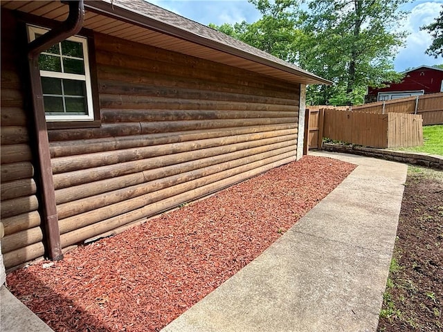 14076 Canal St, Rogers, AR 72758 - view of home's exterior with faux log siding