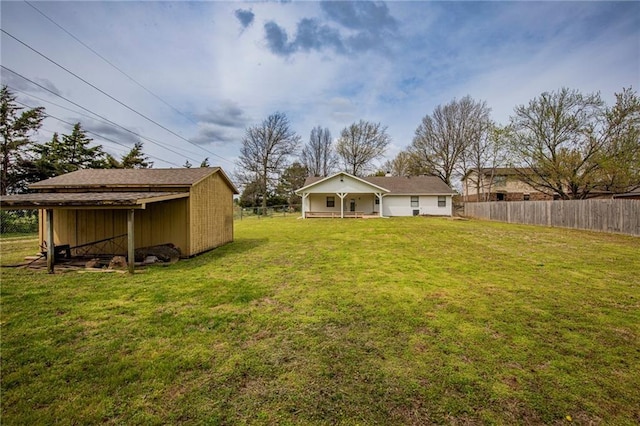 5315 Walden St, Lowell, AR 72745 - view of yard featuring an outbuilding