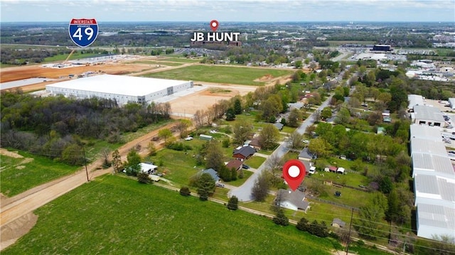 5315 Walden St, Lowell, AR 72745 - drone / aerial view
