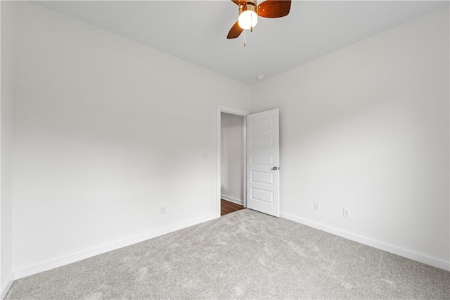2 Wendike Ln, Bella Vista, AR 72715 - carpeted spare room with ceiling fan and baseboards