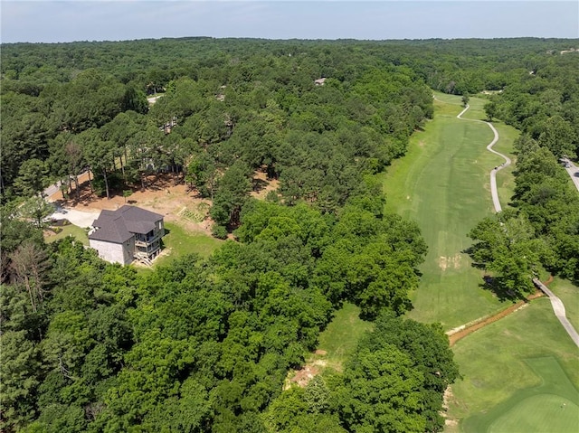 8 Mckenzie Way, Bella Vista, AR 72715 - aerial view of a forest and a golf club