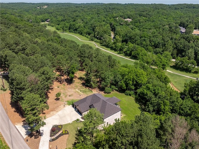 8 Mckenzie Way, Bella Vista, AR 72715 - aerial overview of property's location with a forest