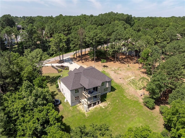 8 Mckenzie Way, Bella Vista, AR 72715 - view from above of property featuring a heavily wooded area