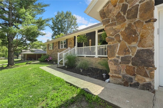 3902 Layton Dr, Harrison, AR 72601 - entrance to property featuring a yard