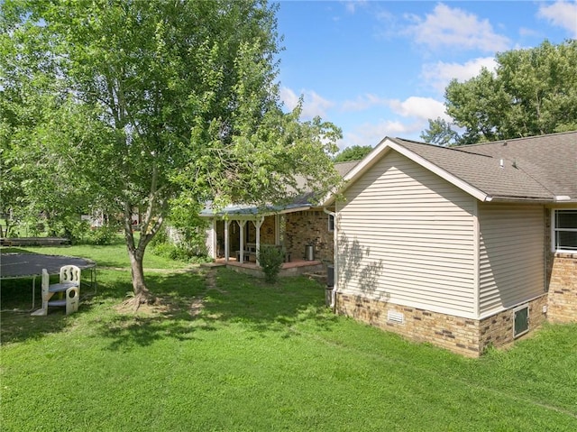 3902 Layton Dr, Harrison, AR 72601 - view of grassy yard featuring a porch