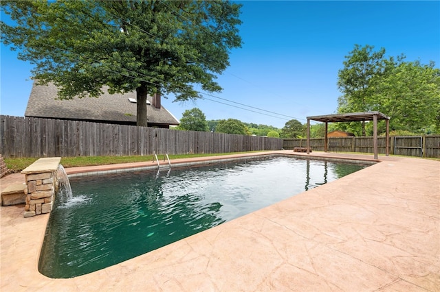 213 Suttle Dr, Springdale, AR 72764 - view of swimming pool with a fenced backyard and a patio