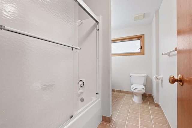 20 Kirkcudbright, Bella Vista, AR 72715 - full bathroom with tile patterned floors and bath / shower combo with glass door