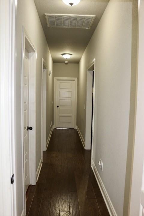 1730 Helen Ln, Bentonville, AR 72713 - hall with dark wood finished floors and baseboards