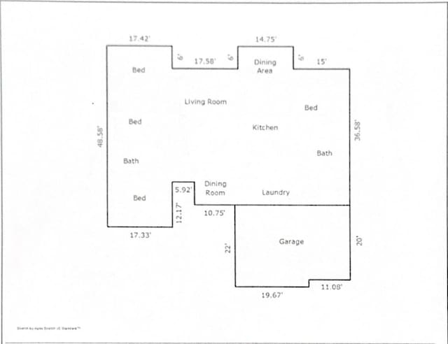 1730 Helen Ln, Bentonville, AR 72713 - view of room layout