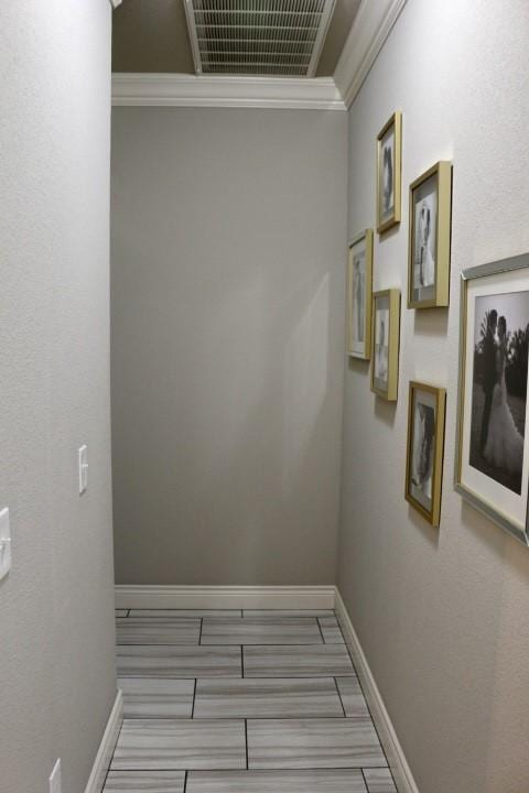 1730 Helen Ln, Bentonville, AR 72713 - corridor featuring ornamental molding and baseboards