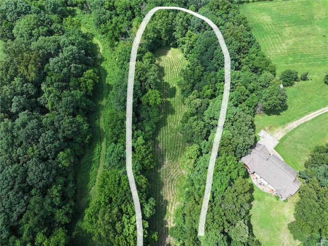 19123 Nokes Farm Rd, Siloam Springs, AR 72761 - aerial view of property's location with property boundaries highlighted and rural landscape