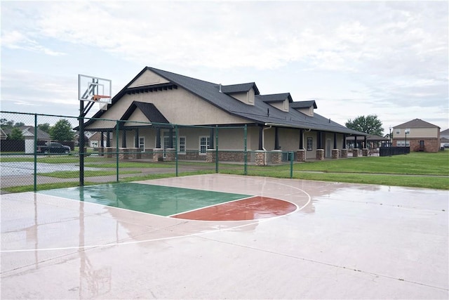 4424 Cornwall St, Springdale, AR 72762 - view of sport court featuring community basketball court
