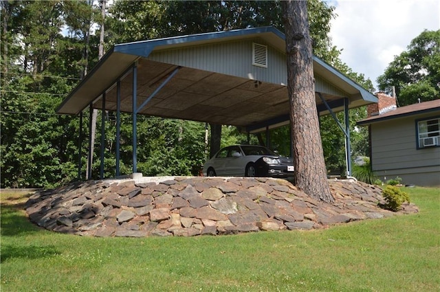 8096 Magnolia Ln, Rogers, AR 72756 - view of vehicle parking with a detached carport