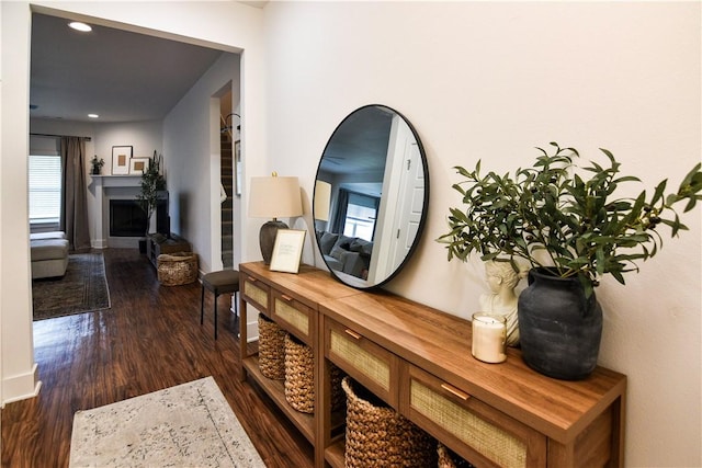 2756 Cassidy Ave, Springdale, AR 72764 - corridor featuring wood finished floors and recessed lighting