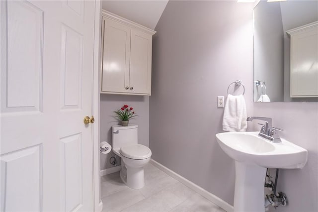 6682 Firefly Catch Ave, Springdale, AR 72762 - bathroom with toilet and tile patterned flooring