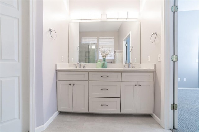 6682 Firefly Catch Ave, Springdale, AR 72762 - full bath with double vanity and a shower with door