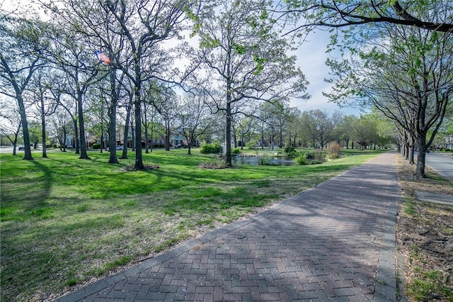 6682 Firefly Catch Ave, Springdale, AR 72762 - surrounding community featuring a yard and a water view