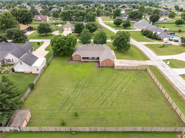 372 Niagara St, Elm Springs, AR 72762 - aerial perspective of suburban area