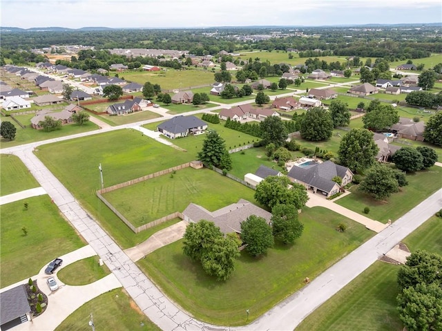 372 Niagara St, Elm Springs, AR 72762 - aerial perspective of suburban area