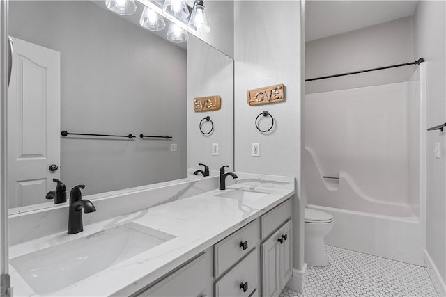 11 Darian Dr, Bentonville, AR 72712 - full bathroom featuring double vanity and shower / tub combination