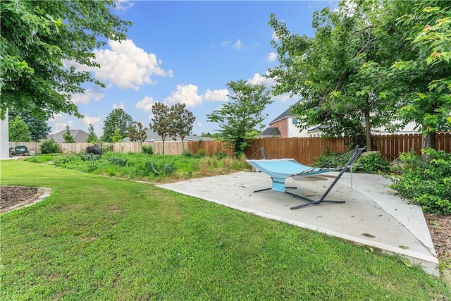 11 Darian Dr, Bentonville, AR 72712 - fenced backyard with a patio