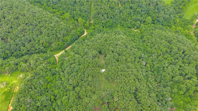 594 Madison 8650, Huntsville, AR 72740 - aerial view of property's location featuring a heavily wooded area