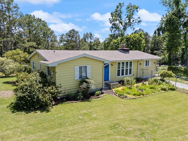 20490 Rocky Branch Rd, Rogers, AR 72756 - view of front of property with roof with shingles and view of wooded area
