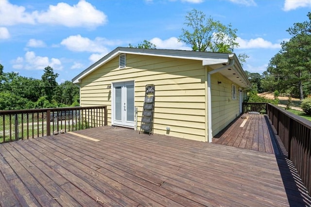 20490 Rocky Branch Rd, Rogers, AR 72756 - view of wooden terrace
