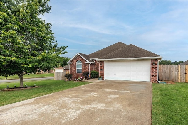 4506 Cory St, Springdale, AR 72762 - single story home with concrete driveway, a garage, brick siding, and roof with shingles