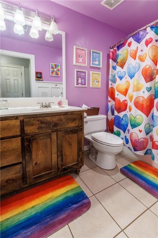 4506 Cory St, Springdale, AR 72762 - full bathroom featuring tile patterned flooring, vanity, and a shower with curtain