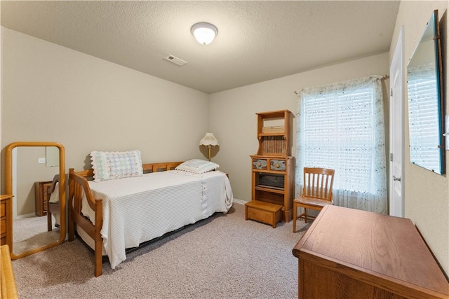 203 Crawford St, Pea Ridge, AR 72751 - bedroom featuring multiple windows, carpet floors, and a textured ceiling