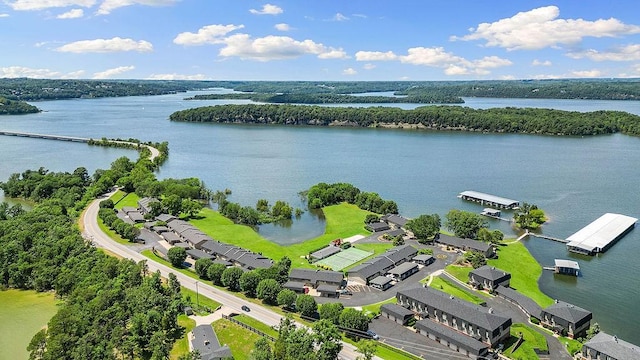 16841 Heritage Bay Rd Unit E-4, Rogers, AR 72756 - drone / aerial view of a nearby body of water