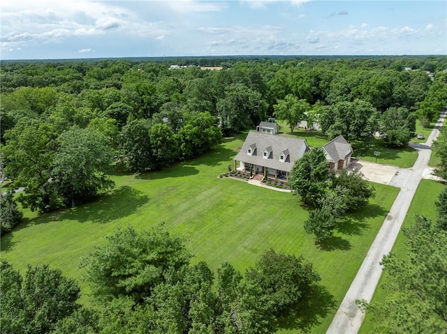 2 Conner Ln, Rogers, AR 72756 - aerial view of property and surrounding area featuring a forest