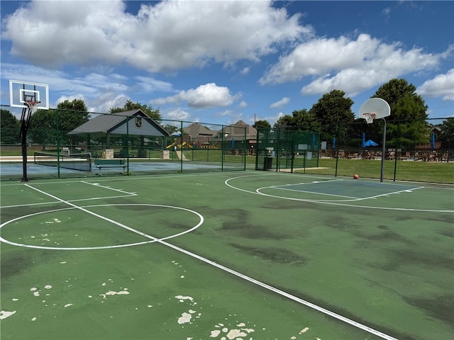 5100 SW Blaire Mont Rd, Bentonville, AR 72713 - view of basketball court with community basketball court