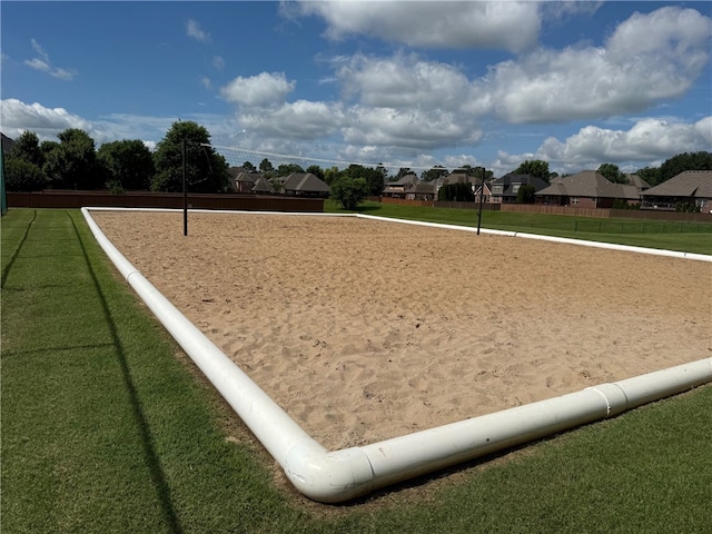 5100 SW Blaire Mont Rd, Bentonville, AR 72713 - view of community with volleyball court and a lawn