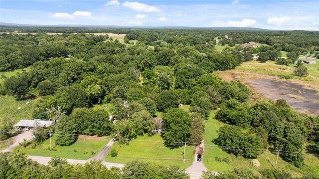 234 N Kibler Hwy, Alma, AR 72921 - bird's eye view of a heavily wooded area
