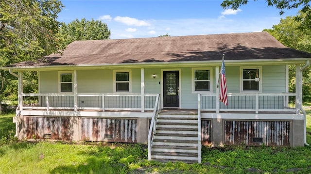 234 N Kibler Hwy, Alma, AR 72921 - view of front of property featuring a porch and stairs