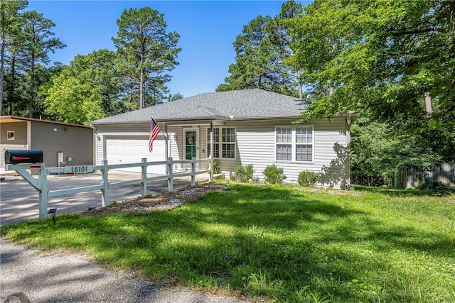 16101 Hickory Dr, Rogers, AR 72756 - single story home with a garage, driveway, and a shingled roof